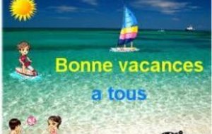 BONNES VACANCES