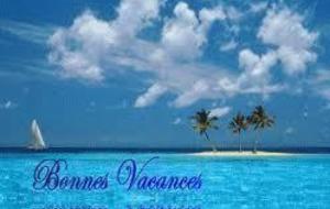 BONNES VACANCES