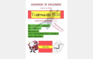 TOURNOI DE NOEL !!!!!!