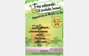 Foire artisanale et produits locaux !!!