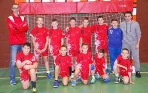 U13 masculins (équipe 3) : Lacs Champagne Handball
Saison 2018-2019