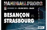 Besançon / Strasbourg-Schiltigheim : La ProD2 en direct
