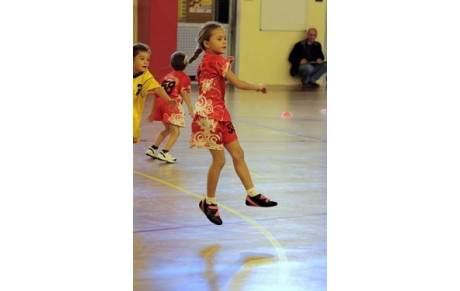 tournoi de mini hand à La Chapelle St Luc