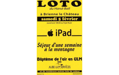 LOTO DU CLUB
