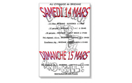 AFFICHES de ce week-end !!!