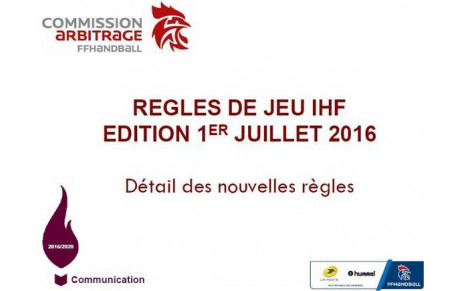 Nouvelle règle de Jeu