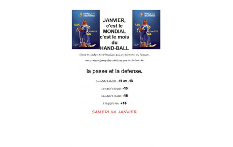 LE MOIS DU HAND !!!!!