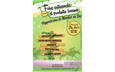 Foire artisanale et produits locaux !!!