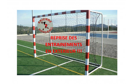 ENTRAINEMENTS EN EXTERIEUR - MERCREDI 10 MARS