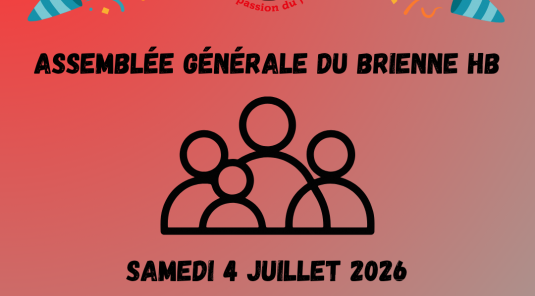 ASSEMBLÉE GÉNÉRALE 2026 + JOURNÉE FESTIVE 60 ANS DU HAND BRIENNOIS !